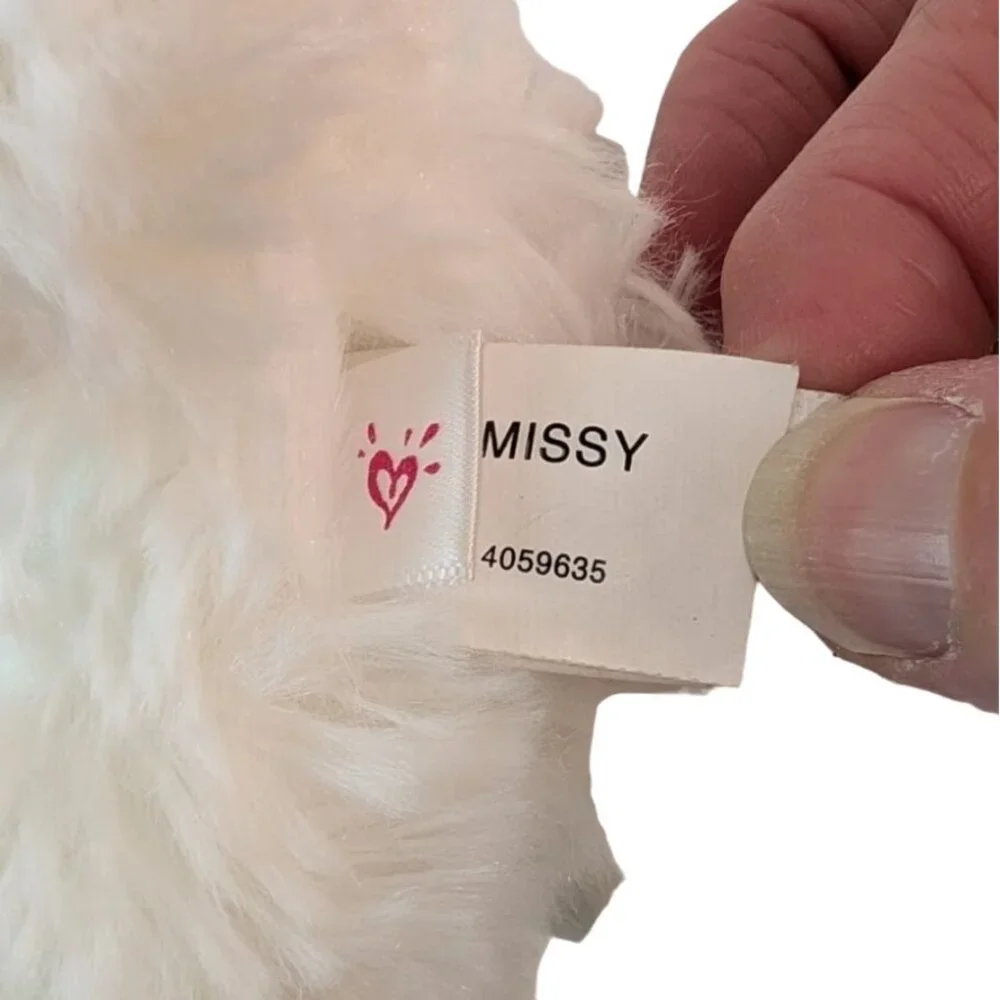 Justice Missy White Puppy Dog 5